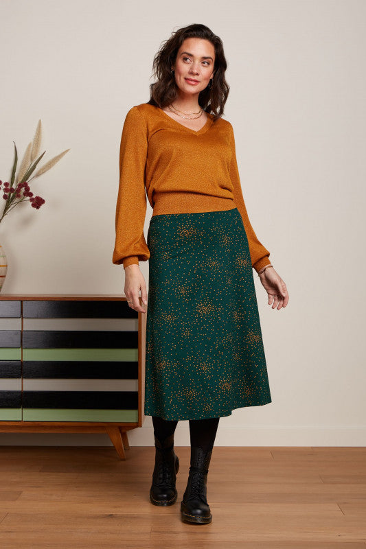 Juno Skirt Valentine  200 Pine Green