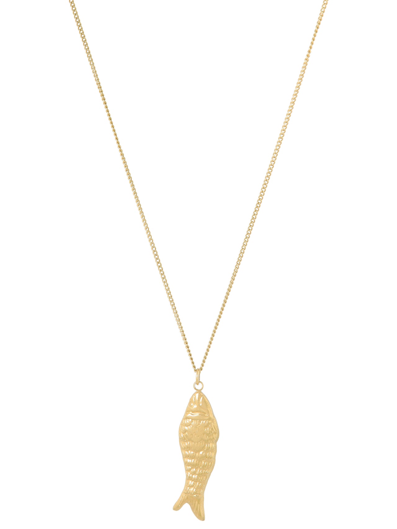 KETTING MET VISHANGER LARGE goud