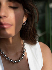 KETTING“BALLS”_ZILVERZilver__2