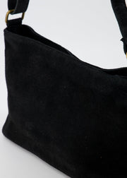 Karin Suede 23 Black - LEEF mode en accessoires