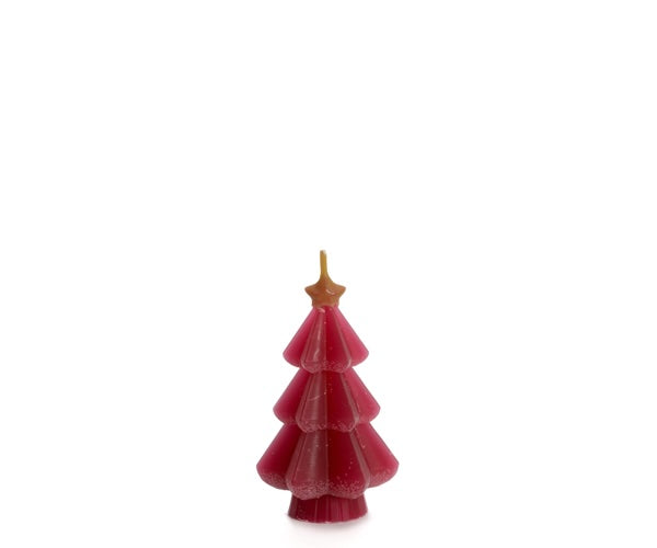 Kerstboom Star 5.4x9cm Raspberry - LEEF mode en accessoires