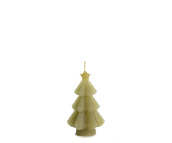Kerstboomster XS van Rustik Lys, 5,4x9cm, in de kleur thyme, geschikt als decoratie voor kerstbomen.