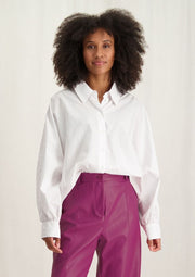 Kiki Blouse 2239 White - LEEF mode en accessoires