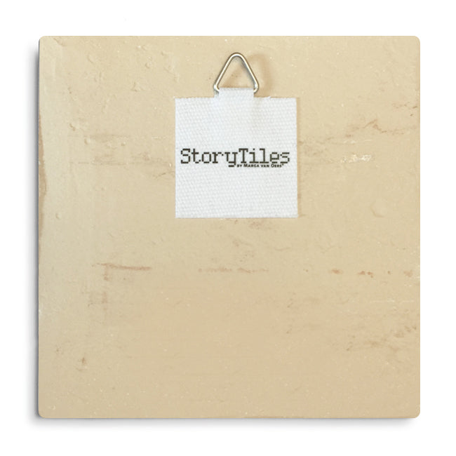 Knock knock who's there 10x10cm - LEEF mode en accessoires