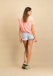 LANA BLOUSE 5576 Papaya Punch Stripe - LEEF mode en accessoires