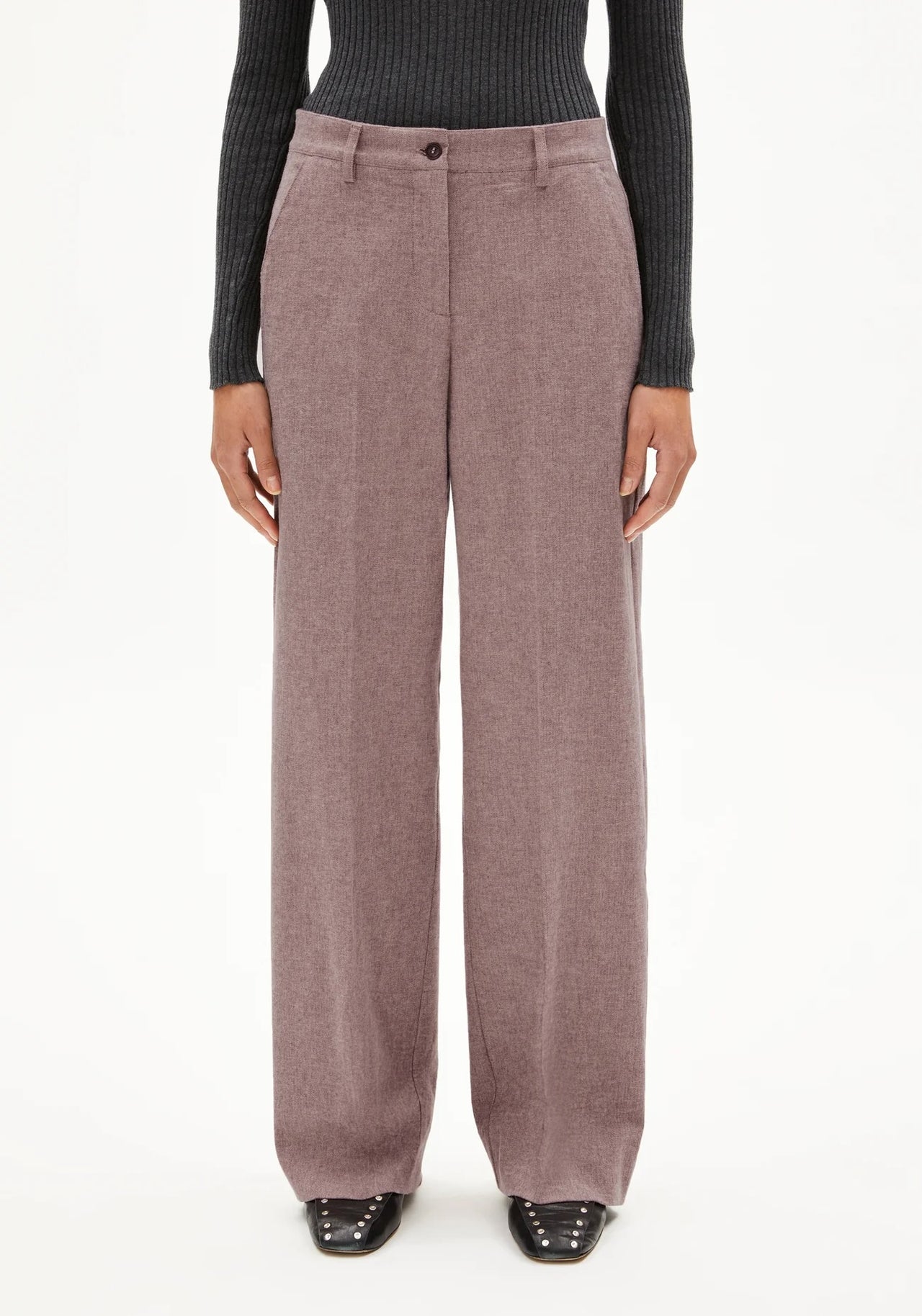 LEANDRAA HANDAAS 3377 Pure-Dark Cranberry - LEEF mode en accessoires