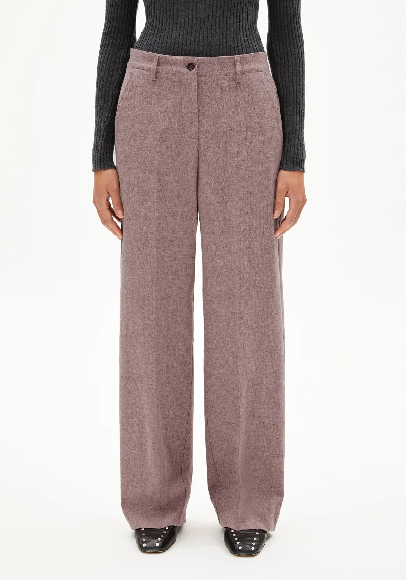 LEANDRAA HANDAAS 3377 Pure-Dark Cranberry - LEEF mode en accessoires