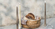 LED Slim Taper Candle 2-pack (2,3x32cm) Dusty Rose Smooth - LEEF mode en accessoires