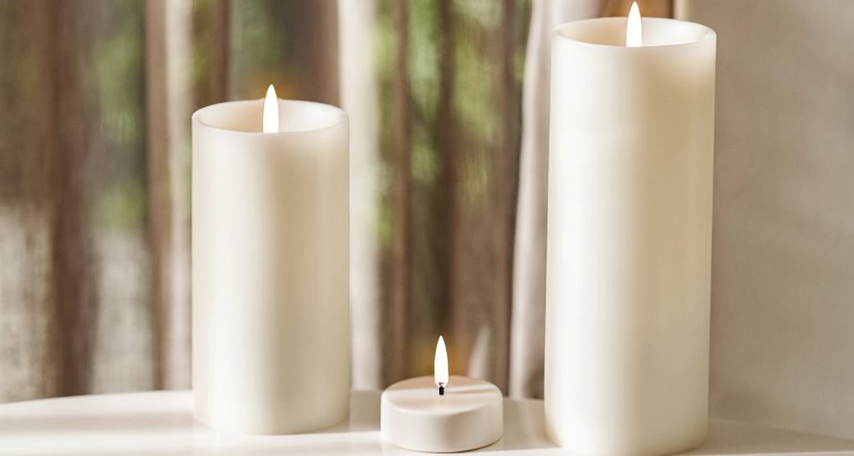 LED Tealight 400 battery incl. White Plain - LEEF mode en accessoires