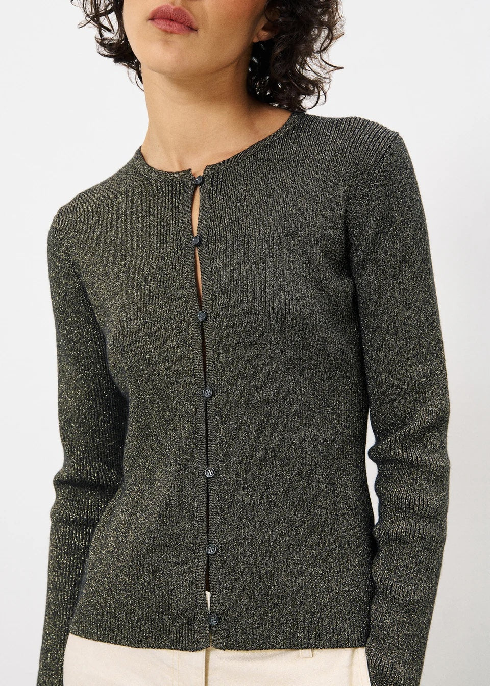 LEELOU CARDIGAN Noir