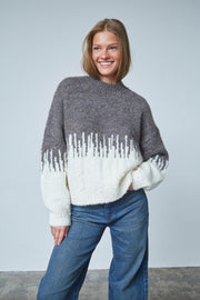 LIPSA-PU Brown/Cream - LEEF mode en accessoires