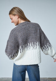 LIPSA-PU Brown/Cream - LEEF mode en accessoires