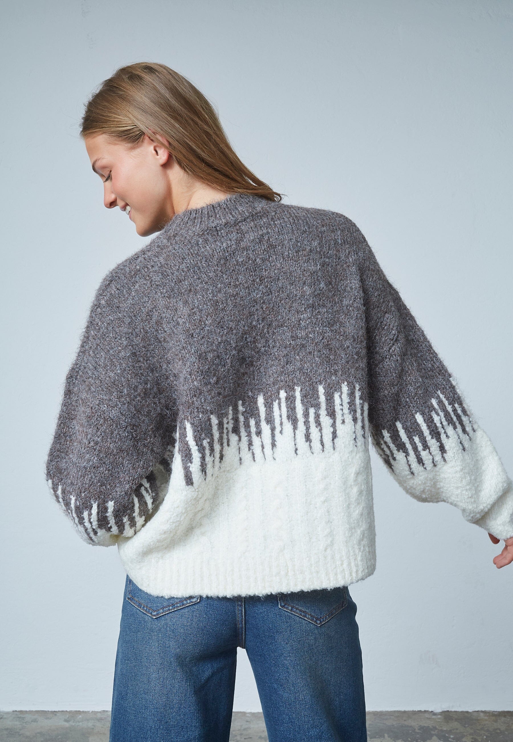 LIPSA-PU Brown/Cream - LEEF mode en accessoires