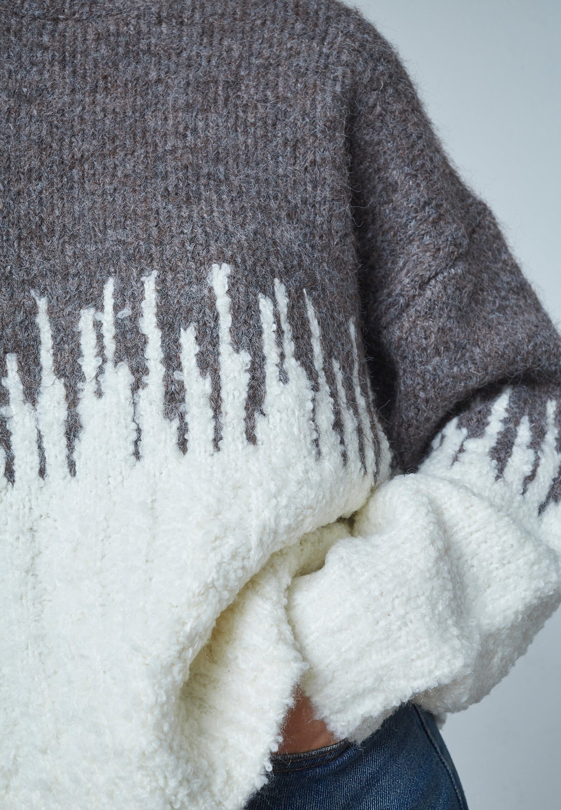 LIPSA-PU Brown/Cream - LEEF mode en accessoires