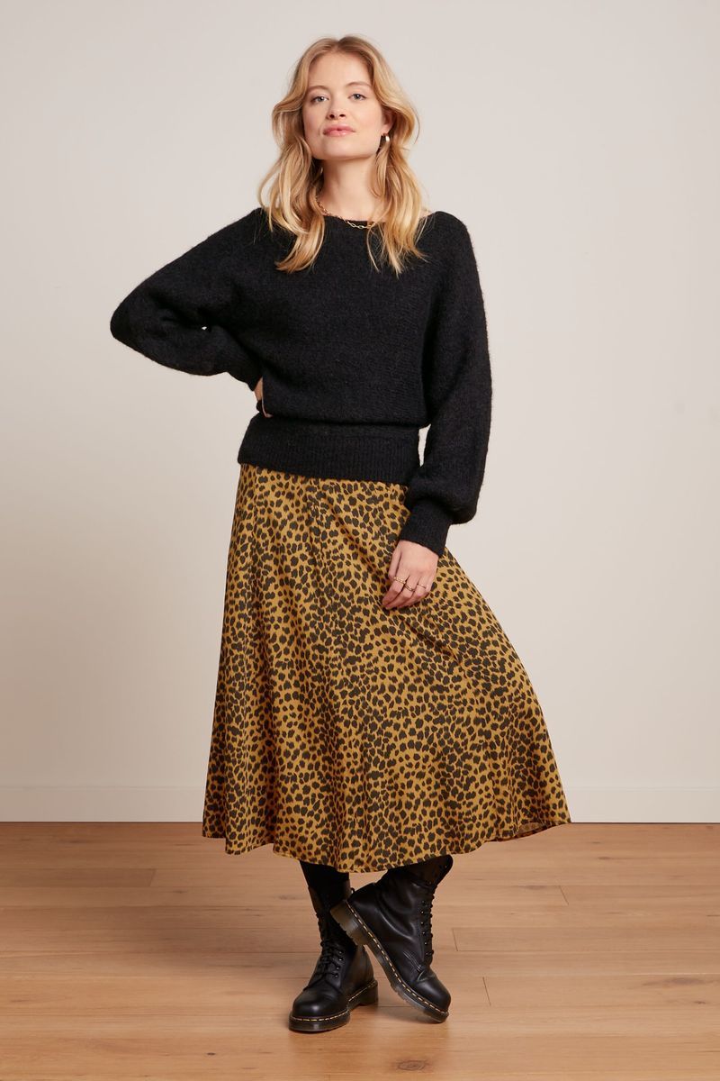 Laia Skirt Tigre 551 Golden Brown