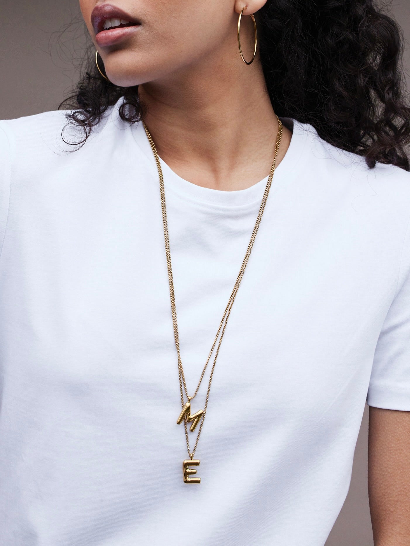 Lange Ketting met Letter Hanger  Z - LEEF mode en accessoires