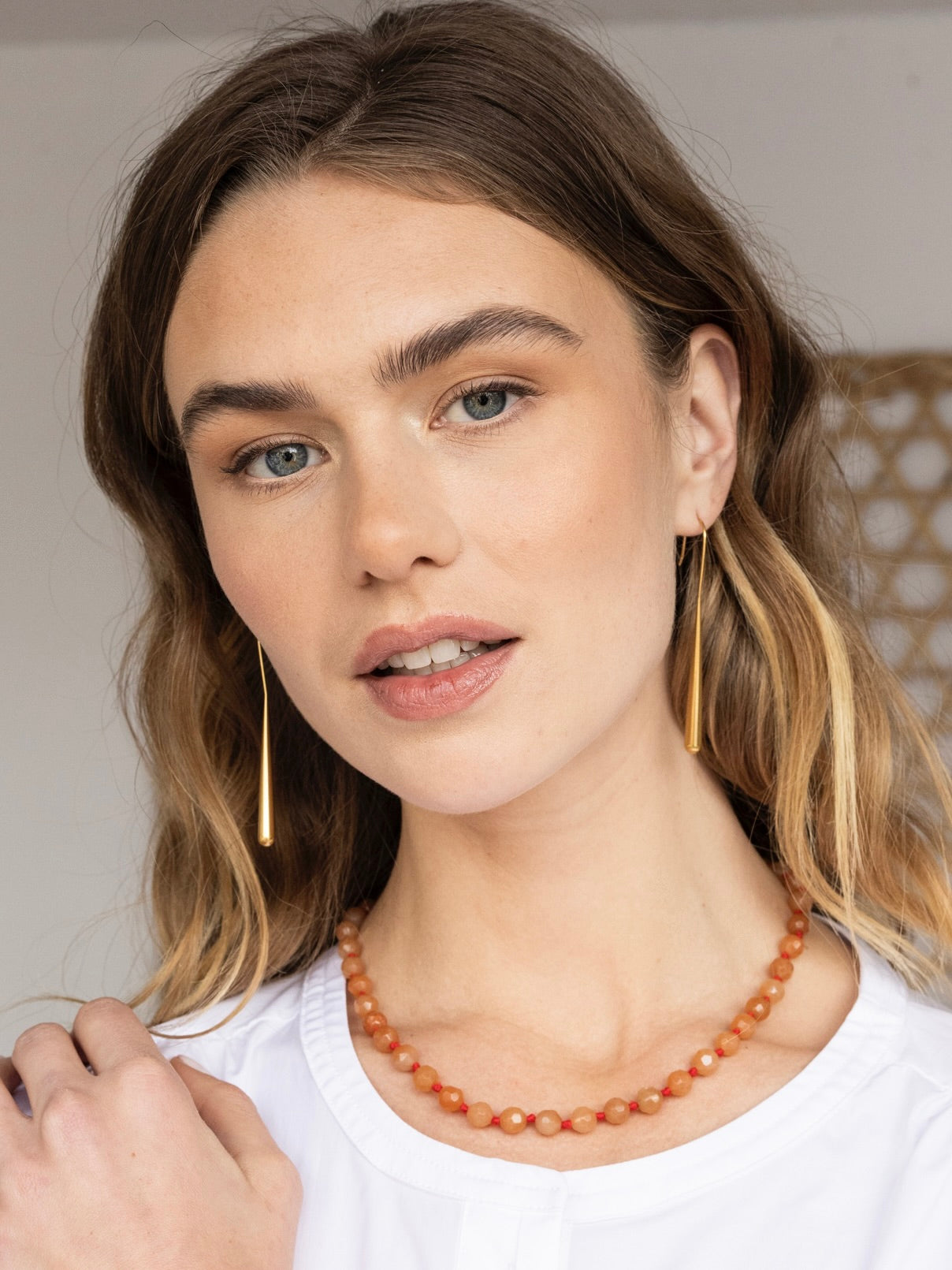 Lange ranke oorstekers - LEEF mode en accessoires
