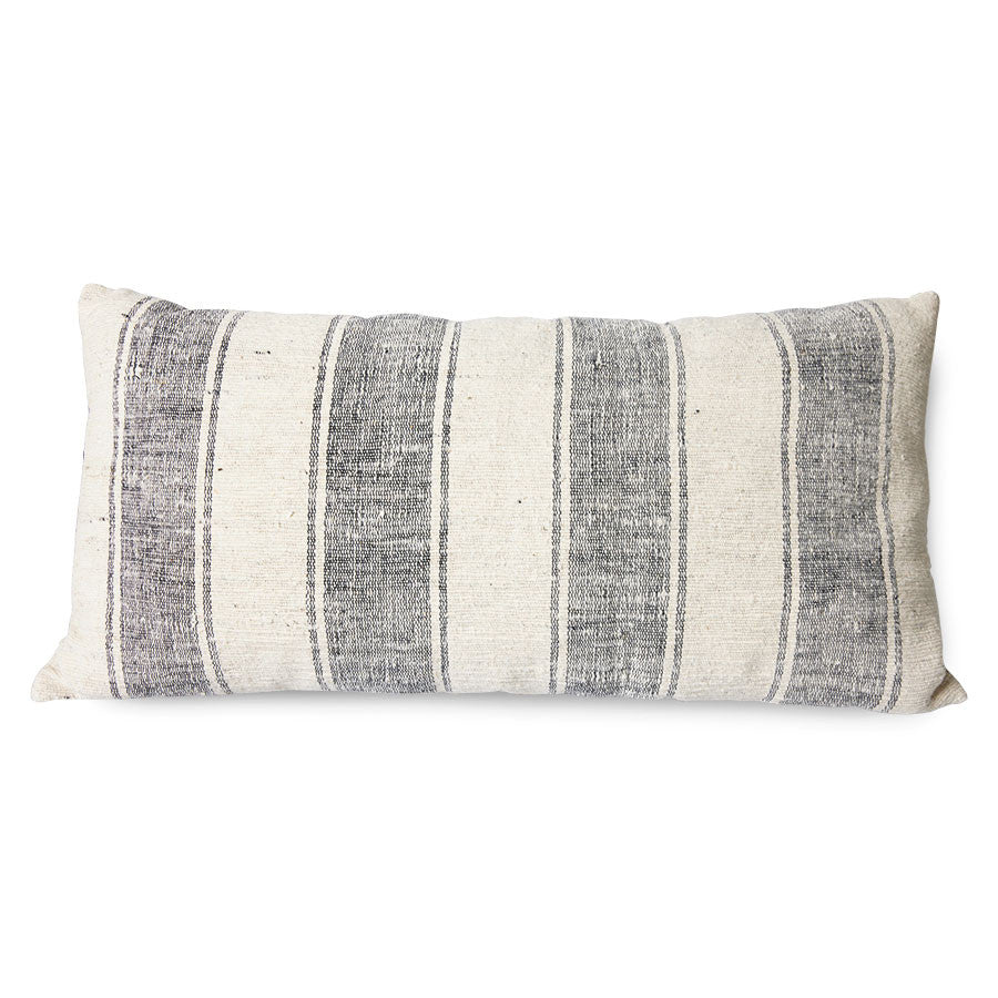 Large Cushion Wide Striped (50x100) - LEEF mode en accessoires