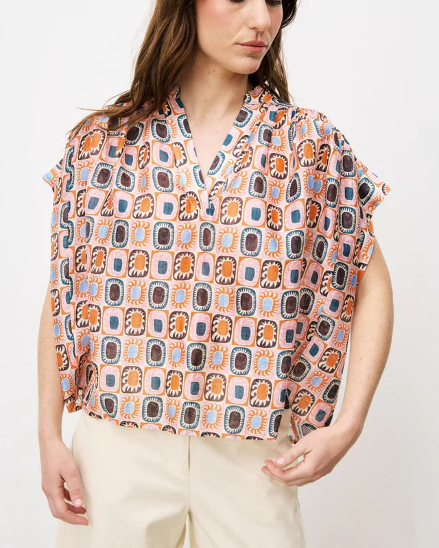 Lauralie Blouse Soleil - LEEF mode en accessoires