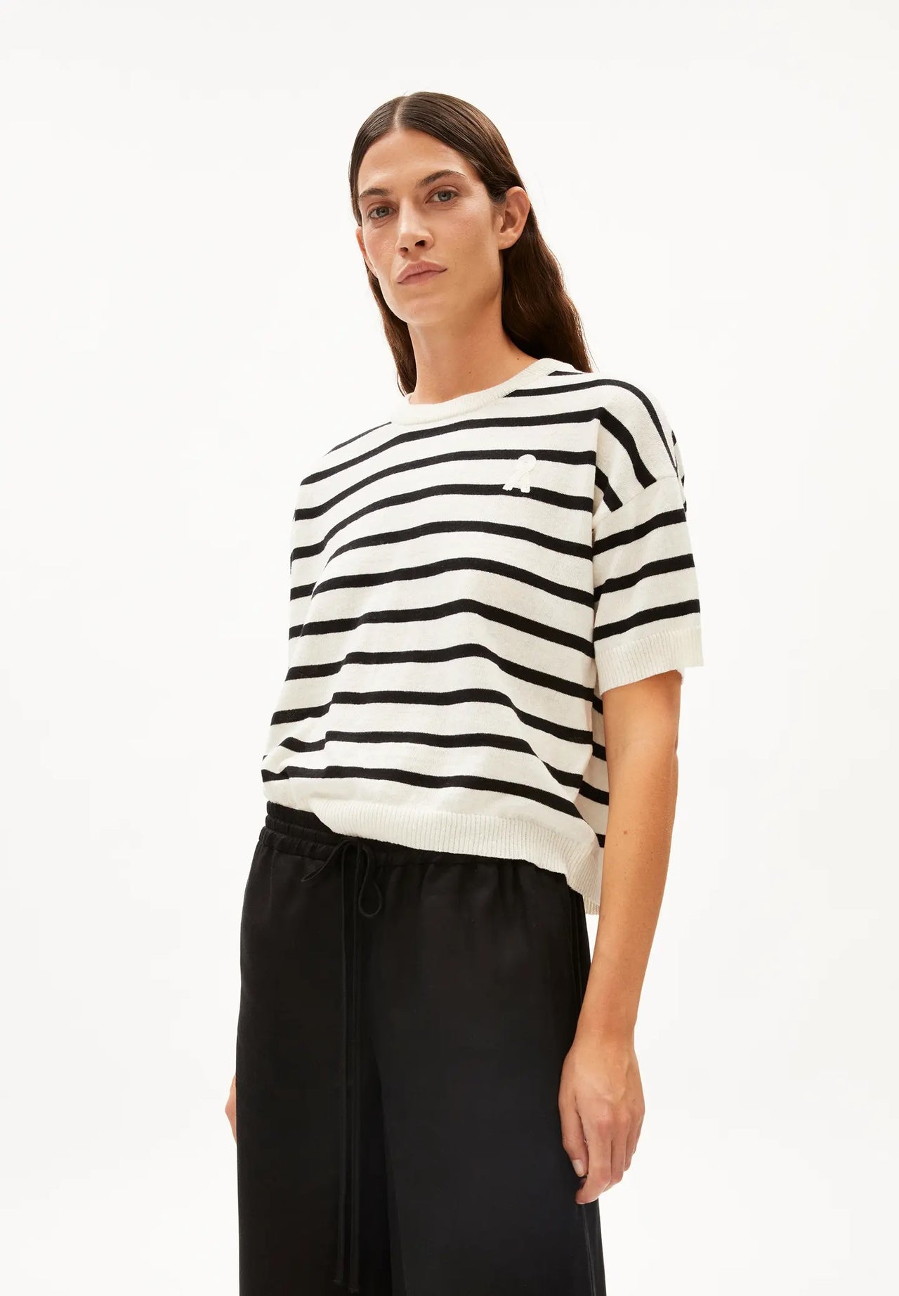 Lillaas Stripes Off White-Black - LEEF mode en accessoires