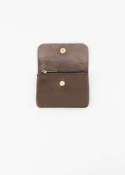 Lisa Small Classic Grain Donker bruin - LEEF mode en accessoires