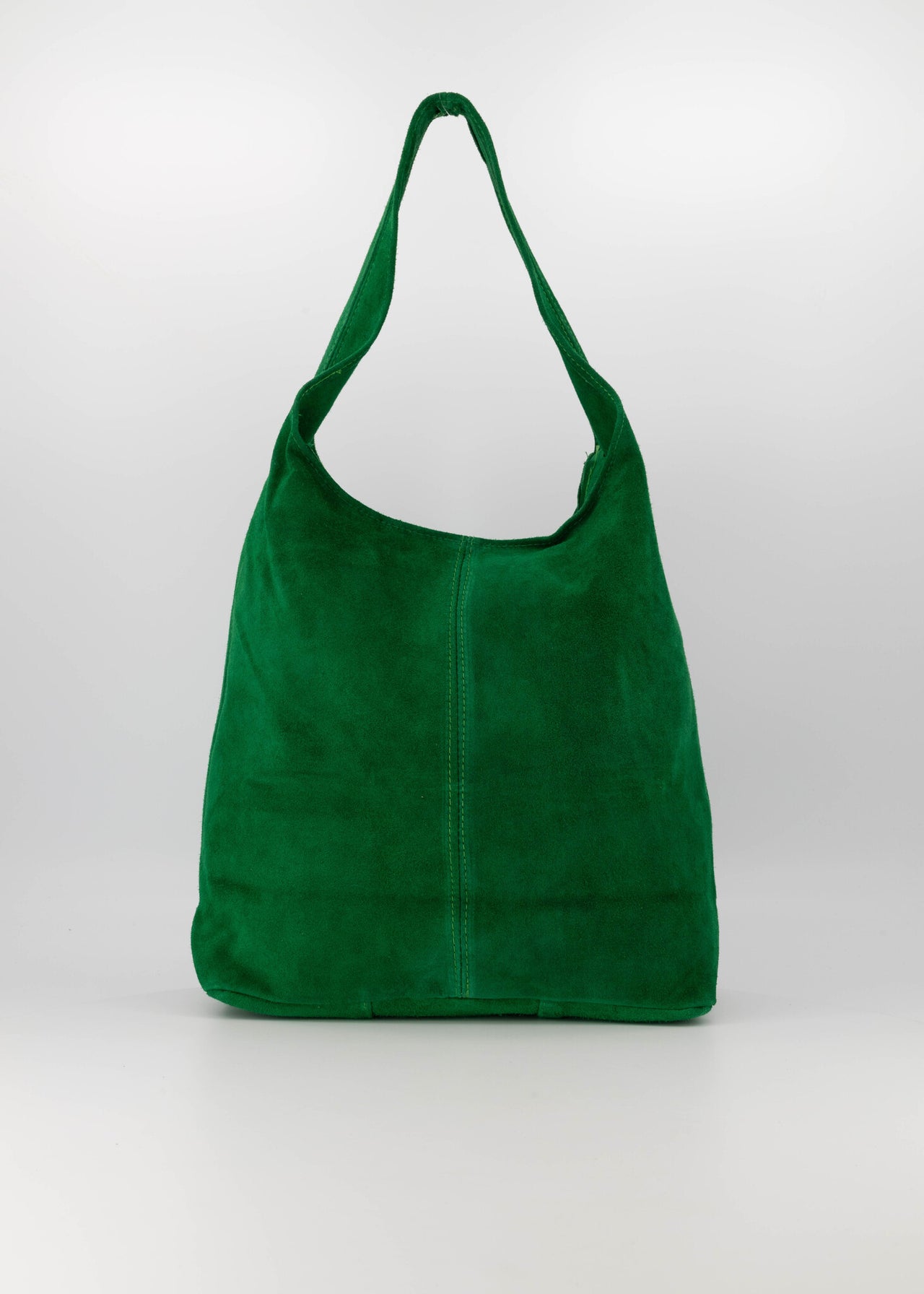 Loreen Suede schoudertas 35 Groen