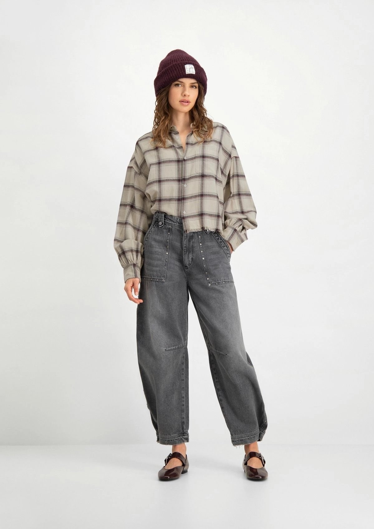 Loren DNM 4956 Autumn Smoke - LEEF mode en accessoires
