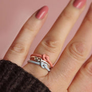 LoveKnotRingsilverSilverPlated__3