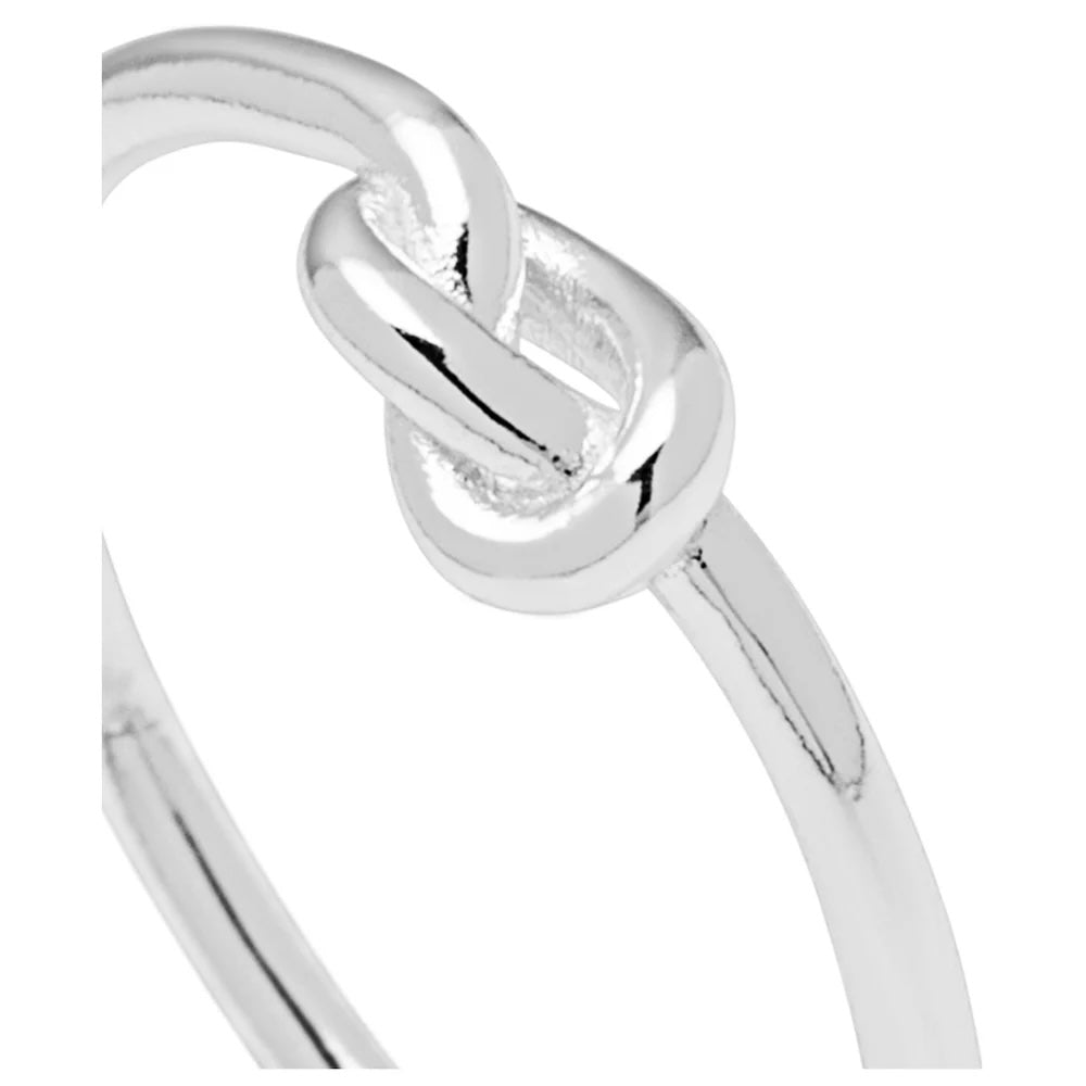 LoveKnotRingsilverSilverPlated__5