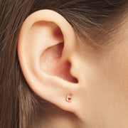LoveLockearring1pcsGoldGoldPlated__2