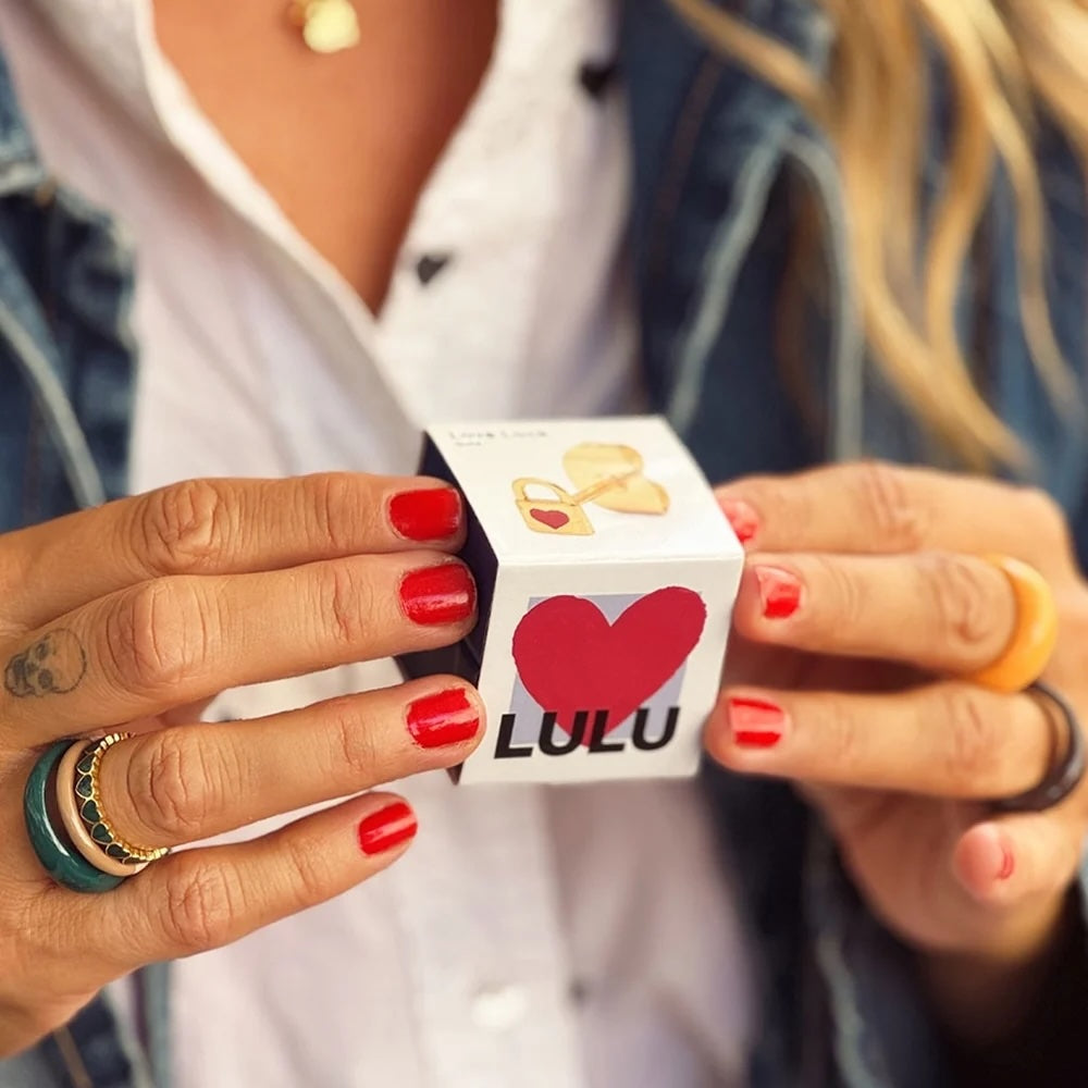 LoveLockearring1pcsGoldGoldPlated__3