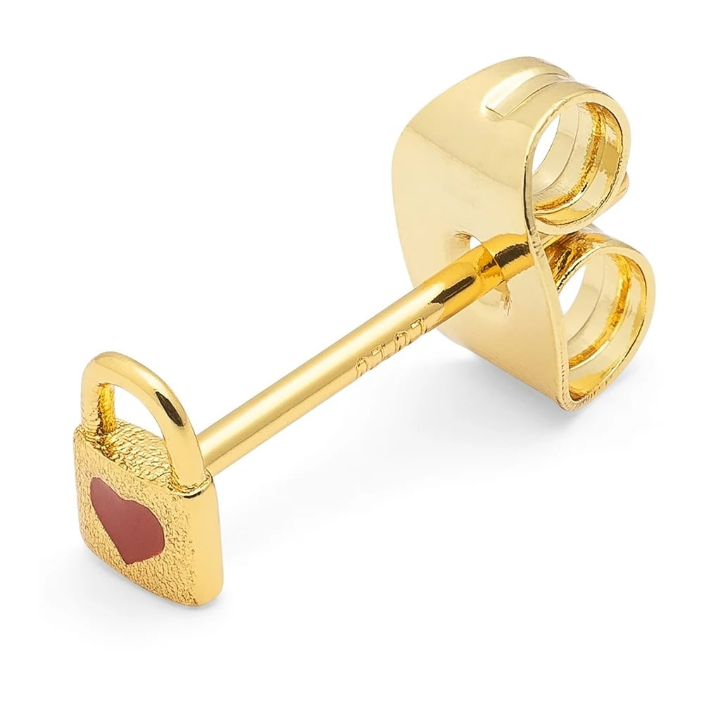 LoveLockearring1pcsGoldGoldPlated__5