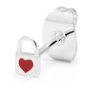 LoveLockearring1pcsSilverSilverPlated__4