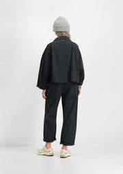 Luna Jacket 4832 Washed Black Stripe - LEEF mode en accessoires