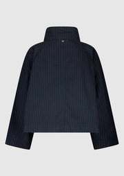 Luna Jacket 4832 Washed Black Stripe - LEEF mode en accessoires