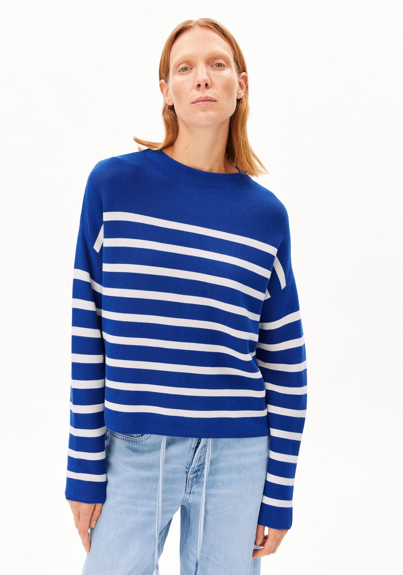 MERINAASTRIPESKNITSWEATER2712DynamoBlue-Oatmilk__1