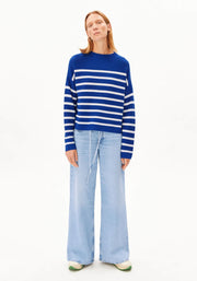 MERINAASTRIPESKNITSWEATER2712DynamoBlue-Oatmilk__4