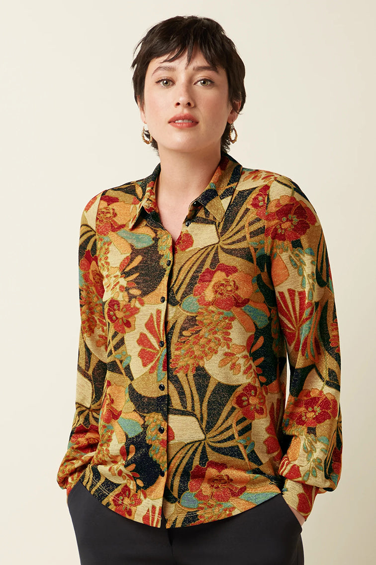 Maisie Blouse Dazz 001 Black - LEEF mode en accessoires