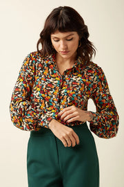 Maisie Blouse Mauve  999 Multi Color - LEEF mode en accessoires