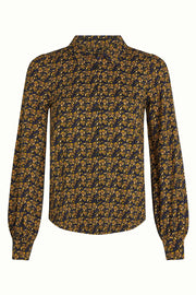Maisie Blouse Mirth Jersey 491 Rhodonite Blue - LEEF mode en accessoires