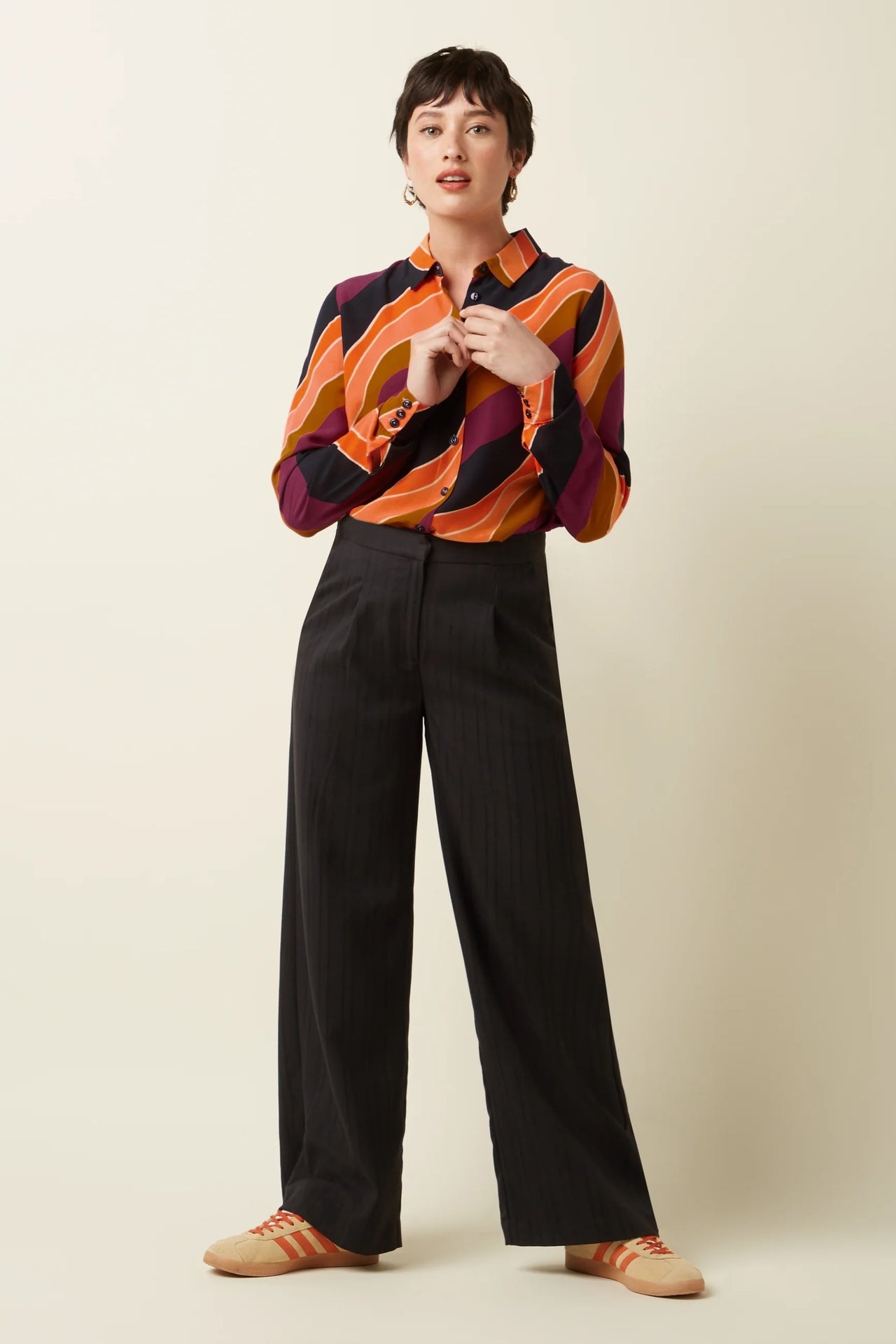 Maisie Blouse Razzle 605 Beaujolais Red