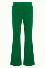 Marcie Flared Pants Lake 240 Meadow Green - LEEF mode en accessoires