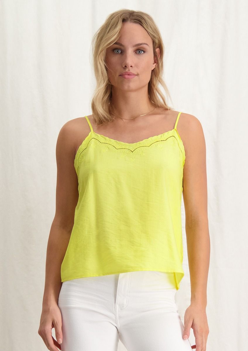 Marlie Top  2391 Spring Yellow - LEEF mode en accessoires