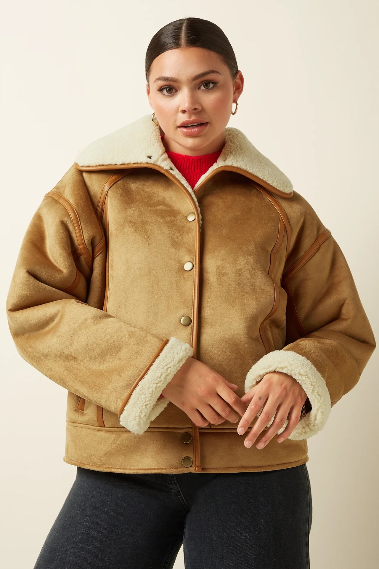 Monia Jacket Lammy 091 Natural
