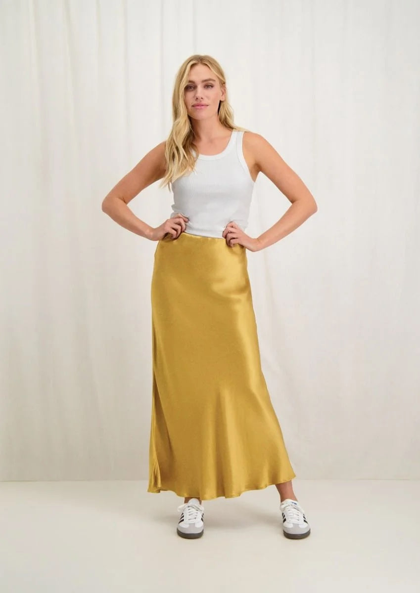 Monroe Skirt 1561 Wood trush - LEEF mode en accessoires