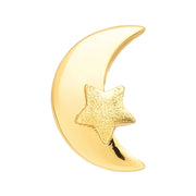 MoonStarearring1pcsGoldPlated__1