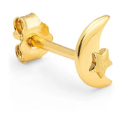 MoonStarearring1pcsGoldPlated__4