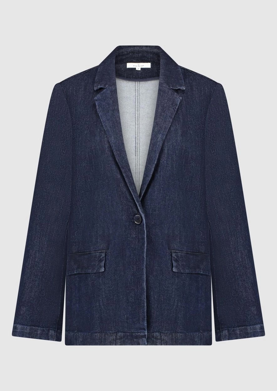 NORA DENIM BLAZER 1010 Mood Indigo