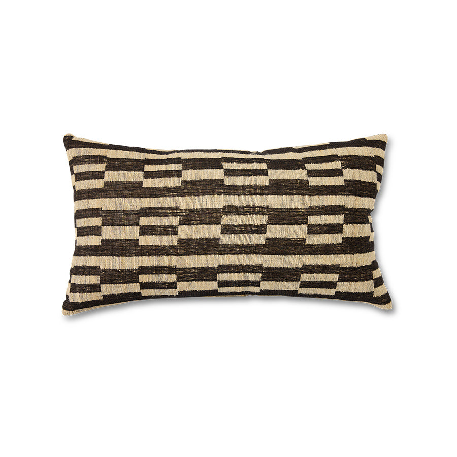 Natural Monochrome Cushion (70x40cm) Monochrome - LEEF mode en accessoires