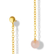 NaturalStoneChainEarring1pcsRose__5